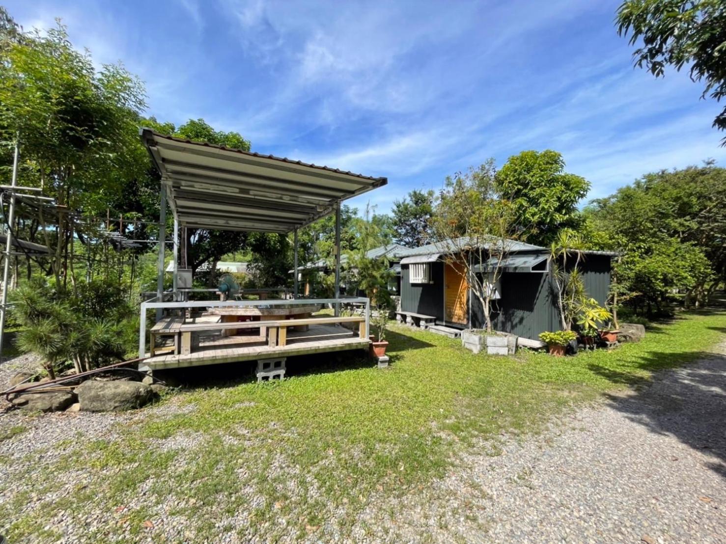嘉義竹崎白樹腳驛棧萬坪生態包棟烤肉親子民宿 Fujin Exterior photo